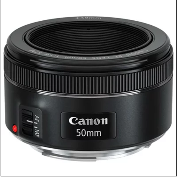 写真撮影を始めるために必要な機材 編集部おすすめ「Canon RF50mm F1.8 STM」の商品画像